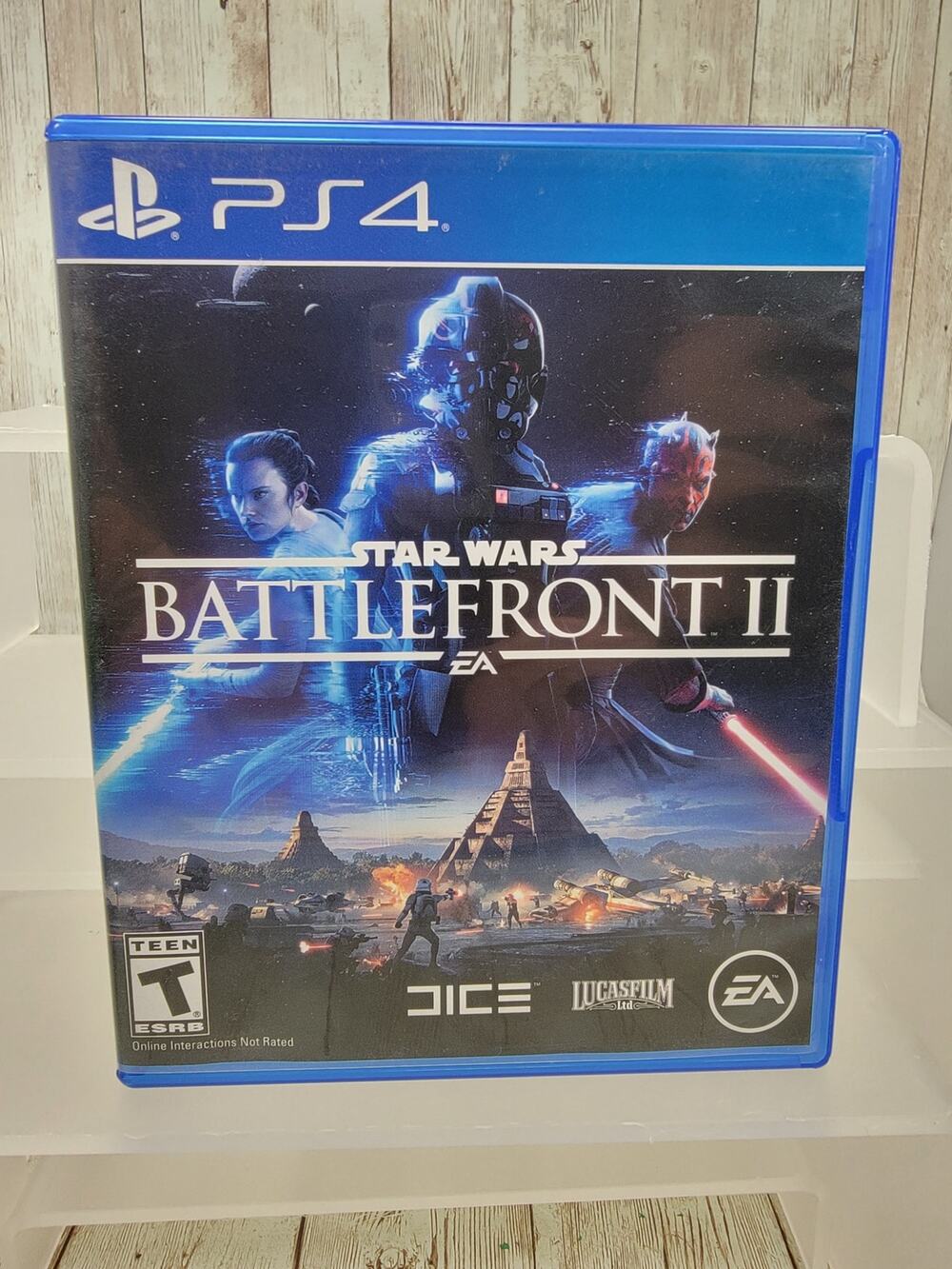 Star Wars Battlefront II PlayStation 4 (PS4) Multiplayer Shooter T-Teen